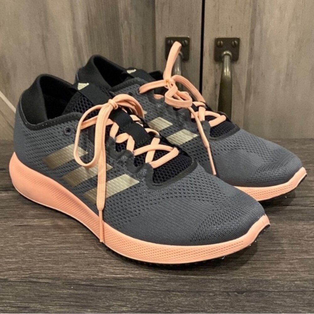 Adidas Women’s Edge Flex Gray Athletic Running Shoes G54118 (Size: 7.5)